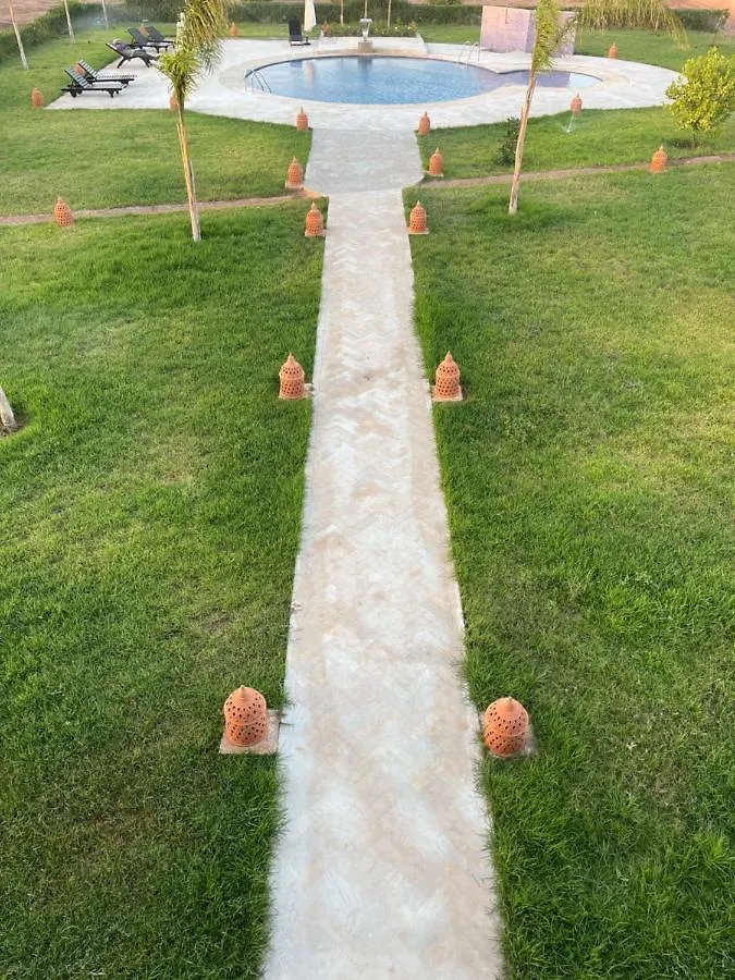 בית הארחה מלון מרקש Jnan El Bahia מרוקו