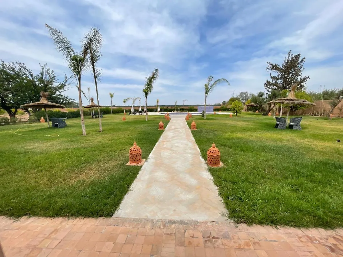 בית הארחה מלון מרקש Jnan El Bahia מרוקו